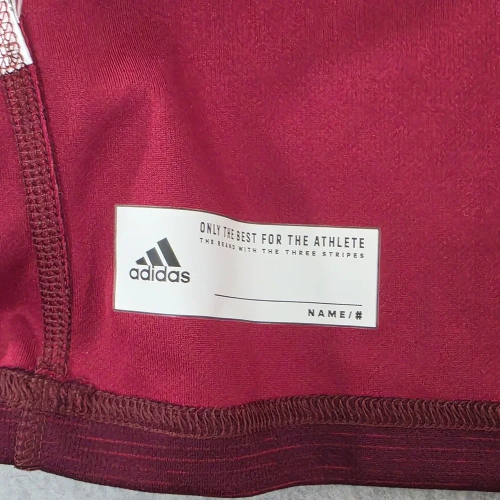 Adidas Texas AM Aggies Shirt Mens XL Maroon Climalite Football Team Issued